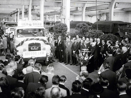 第10萬輛曼恩卡車在慕尼黑下線